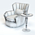 Ultimate Comfort: Hemingway Armchair 3D model small image 3