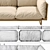 Garsnas-Bleck: Elegant and Versatile Sofa 3D model small image 2