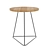 KURI Oak Coffee Table: Stylish and Functional 3D model small image 1