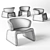 Bontempi Casa Pupa Contemporary Armchair 3D model small image 2