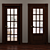 Classic Tuscany Doors with Grigliato Design 3D model small image 2