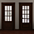 Classic Tuscany Doors with Grigliato Design 3D model small image 3