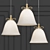 Harmonious Ring Bell Lamp 3D model small image 1