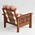 Vintage Style Armchair 3D model small image 2