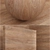 Seamless Wood Veneer Box Set 3D model small image 2