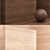 Seamless Wood Veneer Box Set 3D model small image 3