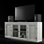 Modern Yosef Corner 57" TV Stand 3D model small image 2