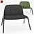 Kristalia Plate 70 Lounge Chair 3D model small image 1