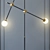 Modern Floor Lamp Baton FLOR LAMP 3 3D model small image 2