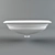 Elegant Vitra Wash Basin 3D model small image 2