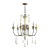 Suzanne Kasler Percival Rustic Chandelier 3D model small image 1