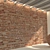 Weathered Brick Wall Texture 3D model small image 2