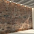 Title: Vintage Brick Wall Texture 3D model small image 1