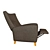 Scandi Recliner Chair: Stylish Comfort 3D model small image 2