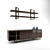 Sleek Wood Sideboard: Esedra APOTEMA 3D model small image 1