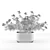 Modern Mod Planter - Urban Greenery 3D model small image 3