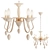 Elegant Martina White Chandelier 3D model small image 1
