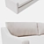 Elegant Avalon White Clandon Sofa 3D model small image 2