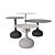 Elegant Saen Table 3D model small image 1