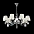 Freya Luciana PL - Elegant Modern Chandelier 3D model small image 1
