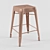 Modern Metallic Leo Barstool 3D model small image 2