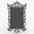 Luxury Sculpted Mirror: Lucretia Romano Home 3D model small image 3