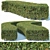 Lucidus #6 Rectangular Hedge 3D model small image 1