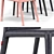 Modern Emi Chair: Sleek Design & Quality Craftsmanship 3D model small image 2