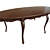Elegant Classic Table Set 3D model small image 2