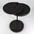 Minimalist Noir Ebba Side Table 3D model small image 2