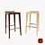 Sleek Vanish Bar Stool by Bernhardt Design 3D model small image 1