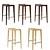 Sleek Vanish Bar Stool by Bernhardt Design 3D model small image 2