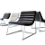 Haiku Bel Air Lounge Chair - Timeless Elegance 3D model small image 1