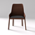 Cosmorelax Safia - Walnut Wood Chair 3D model small image 2