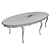 Elegant Veneer Table - 2700: Classic Design 3D model small image 3