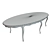 Classic Veneer Table 3000: Elegant and Timeless. 3D model small image 3