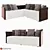 Nomad Sofa: Stylish and Portable Seating 3D model small image 1