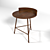 Cylindrical Wooden Chair 3D model small image 1