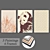 Artistic Set: 3 Wall Paintings + 4 Frame Options 3D model small image 3