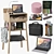 Sleek Knotten Desk by Ikea 3D model small image 1