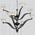 CorteZari MORGAN Chandelier: Elegant and Sleek 3D model small image 1