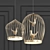 Elegance in Suspension: TWEE T Pendant Light 3D model small image 1