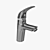 Sleek Modern Faucet 3D model small image 2