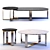 Sleek Domino Next Small Tables for Modern Spaces 3D model small image 1