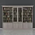 Modern Bookcase: Spacious and Stylish 3D model small image 1