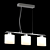 Freya Bice Pendant Light: Elegant Illumination for Any Space 3D model small image 1