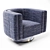Contemporary Mika Armchair: Luxury Comfort & Style 3D model small image 1