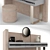 Modern Chic Chest of Drawers 3D model small image 2
