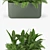 Sleek Urbilis Mod Planter 3D model small image 2