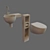 AeT Italia Bathroom Set 3D model small image 3